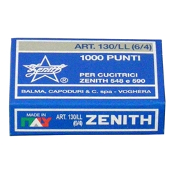 Punti metallici ZENITH 130/LL 6/4  301306401