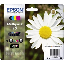 Originale Cartuccia inkjet Margherite 18 Epson n+c+m+g