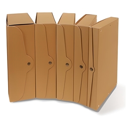 Scatola portaprogetti con bottone - Euro-Cart 35x25cm -10cm-conf.5