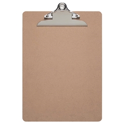Portablocchi con clip MAULclassic A4 in legno di fibra 2392570
