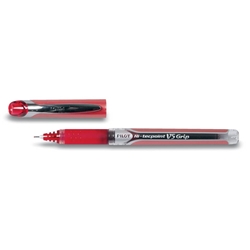 Penne a sfera con cappuccio Pilot Hi-Tecpoint V5 Grip-0 5 mm-rosso