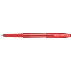 Penna a sfera Pilot Super Grip G-punta M-rosso - conf. 12