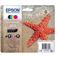 Cartuccia originale 603 - Epson - stella marina - Multipack colore