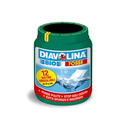 Attivatore fosse biologiche Diavolina Bio - 25g-conf.12