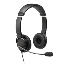 Cuffie Kensington - USB - con microfono - nero