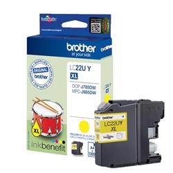 Originale Cartuccia Brother LC22U - inkjet - giallo