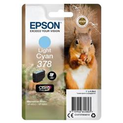 Originale Cartuccia Epson 378 Scoiattolo - inkjet - ciano chiaro foto