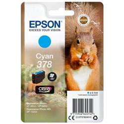 Originale Cartuccia Epson 378 Scoiattolo - inkjet - ciano foto
