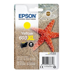 Originale Cartuccia Epson 603 XL Stella marina-inkjet-giallo