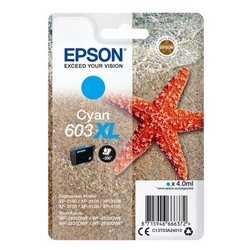Originale Cartuccia Epson 603 XL Stella Marina - ciano