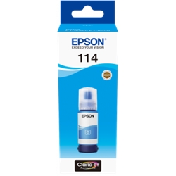 Originale Flacone Epson 114 EcoTank-inkjet-ciano-C13T07B240