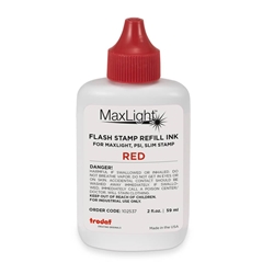 Inchiostro per timbri Trodat MaxLight-59 ml-rosso