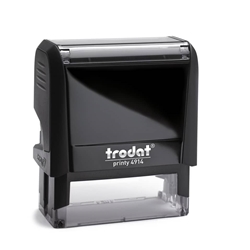 Timbro autoinchiostrante Trodat eco Printy 4914-max 7 righe-64x26 mm