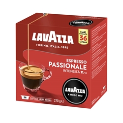 Caffè in cialde A Modo Mio Lavazza-Passionale-conf.36
