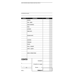 Blocco conti ristoranti-pizzerie-trattorie Data ufficio-100  - conf. 5