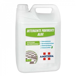 Detergnete pavimenti Amuchina-profumo di aloe-5 lt