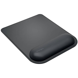 Teppetino per mouse ErgoSoft Kensington-con poggiapolsi-nero