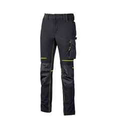 Pantalone da lavoro U-Power Atom-taglia XXL-nero