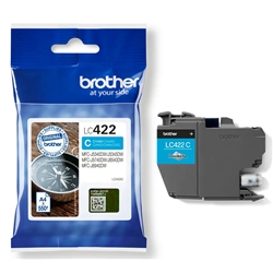 Cartuccia originale Brother LC422C - inkjet - ciano