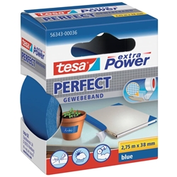 Nastro in tela plastificato - Tesa - 38 mm x 2 75 m - blu
