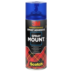 Colla spray - 3M SprayMount™ - permanente dopo l'asciugatura - 400 ml