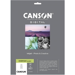 Carta fotografica - Canson Everyday - A4 - bianco - 15 fogli