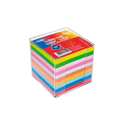 Dispenser neutro - Memoidea - blocco incluso - 90x90 mm - 800 fogli