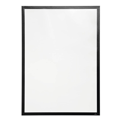 Cornice espositiva - Durable - 70x100 cm - nero