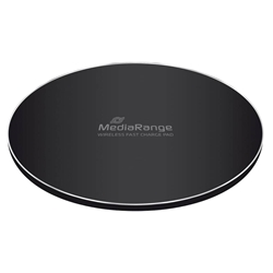 Caricabatterie wireless per smartphone - Media Range - nero