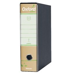 Registratori Oxford Green Esselte - commerciale - dorso 8 - conf. 6