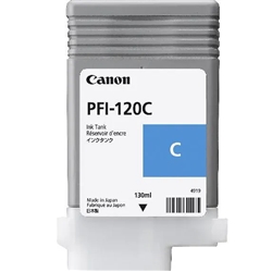 Serbatoio inchiostro originale PFI-120C Canon - ciano