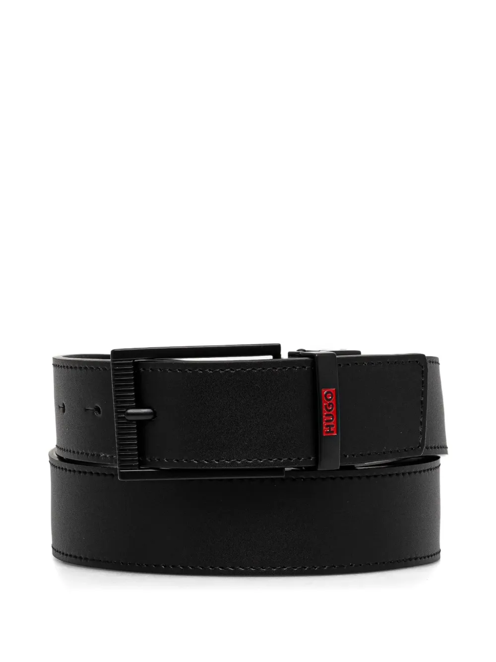 HUGO interchangeable-buckle belt - Nero
