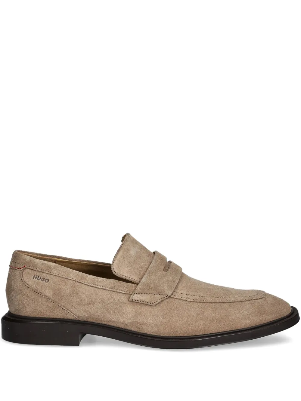 HUGO suede loafers - Grigio