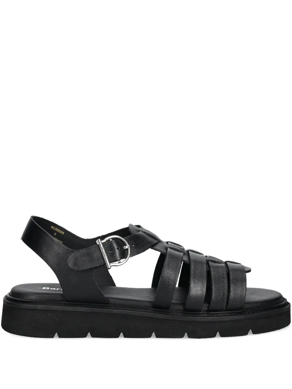 Barbour leather sandals - Nero