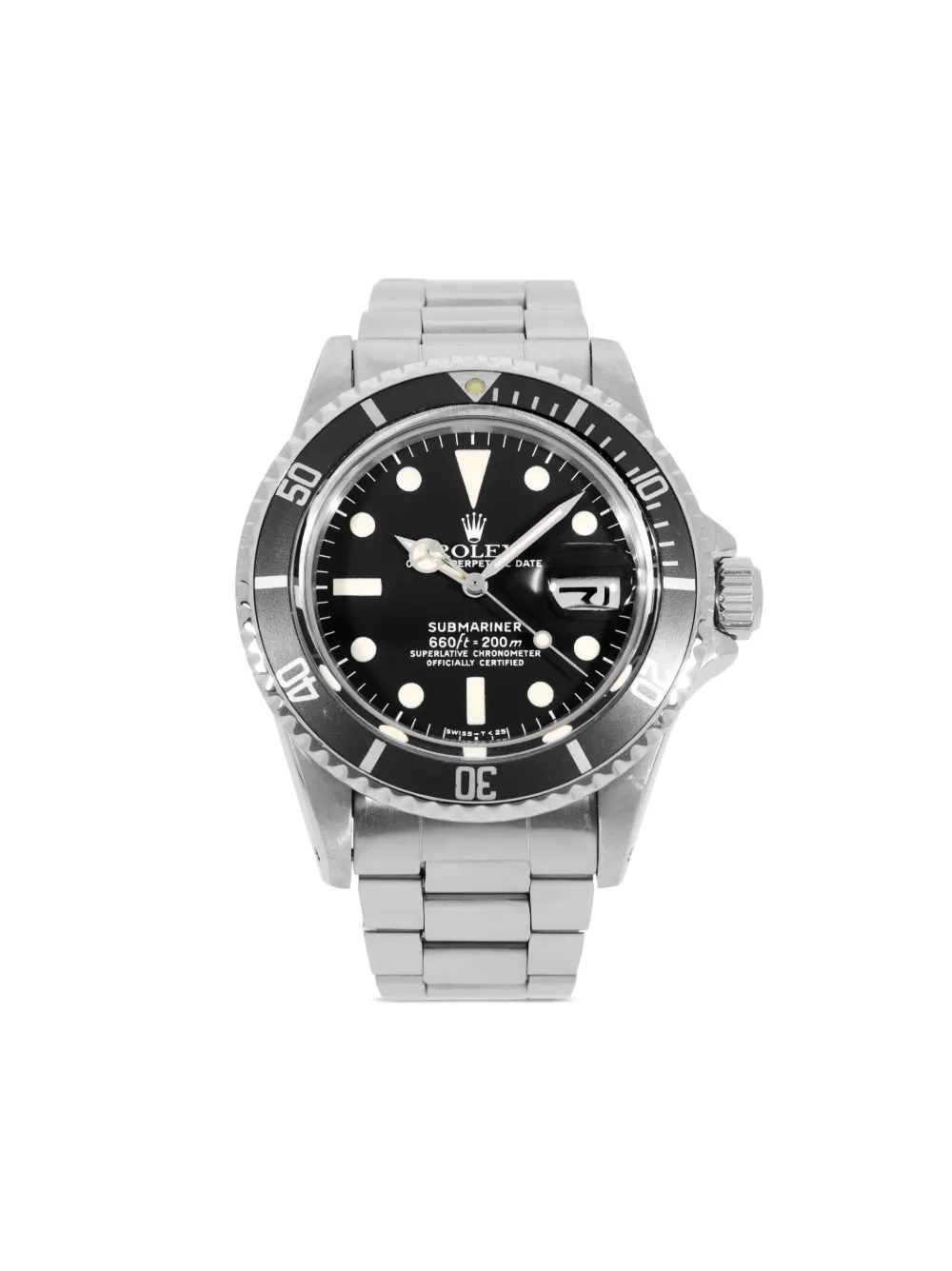 Rolex Orologio Submariner Date 40mm Pre-owned 1976 - Nero