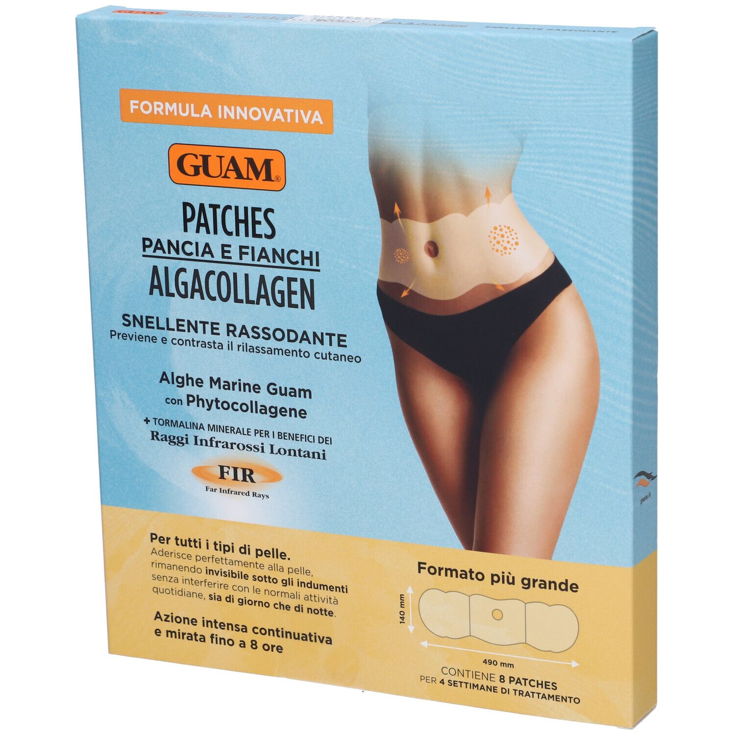 Guam Algacollagen Patches Pancia E Fianchi Snellente Rassodante Fir 1