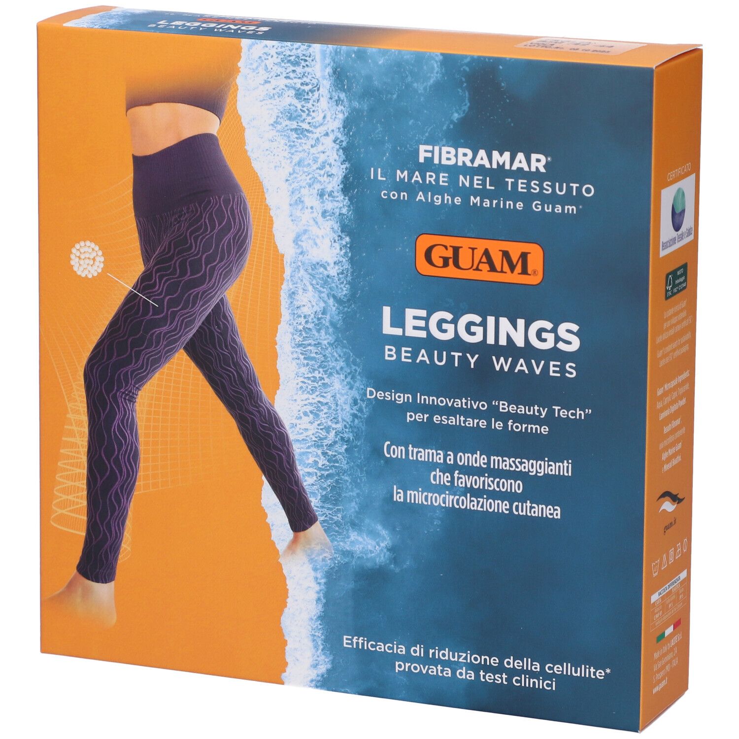 Guam Leggings Beauty Waves Fibramar S/M 1 pz Altro