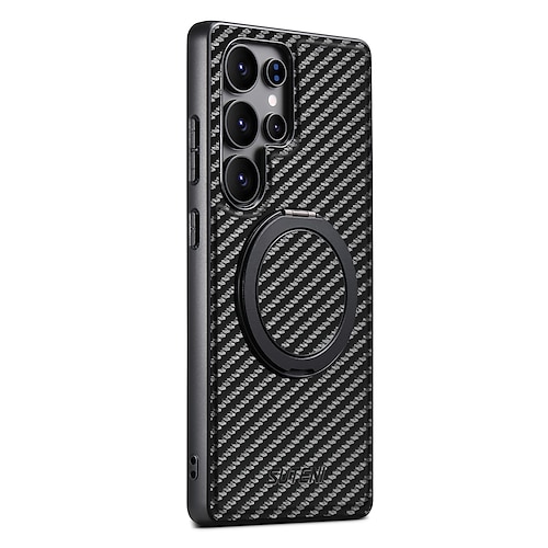 telefono Custodia Per Samsung Galaxy S24 Ultra Plus S23 Ultra Plus S22 Plus Ultra S25 S25 più S25 Ultra Copertura Posteriore con Supporto Magnetico Su