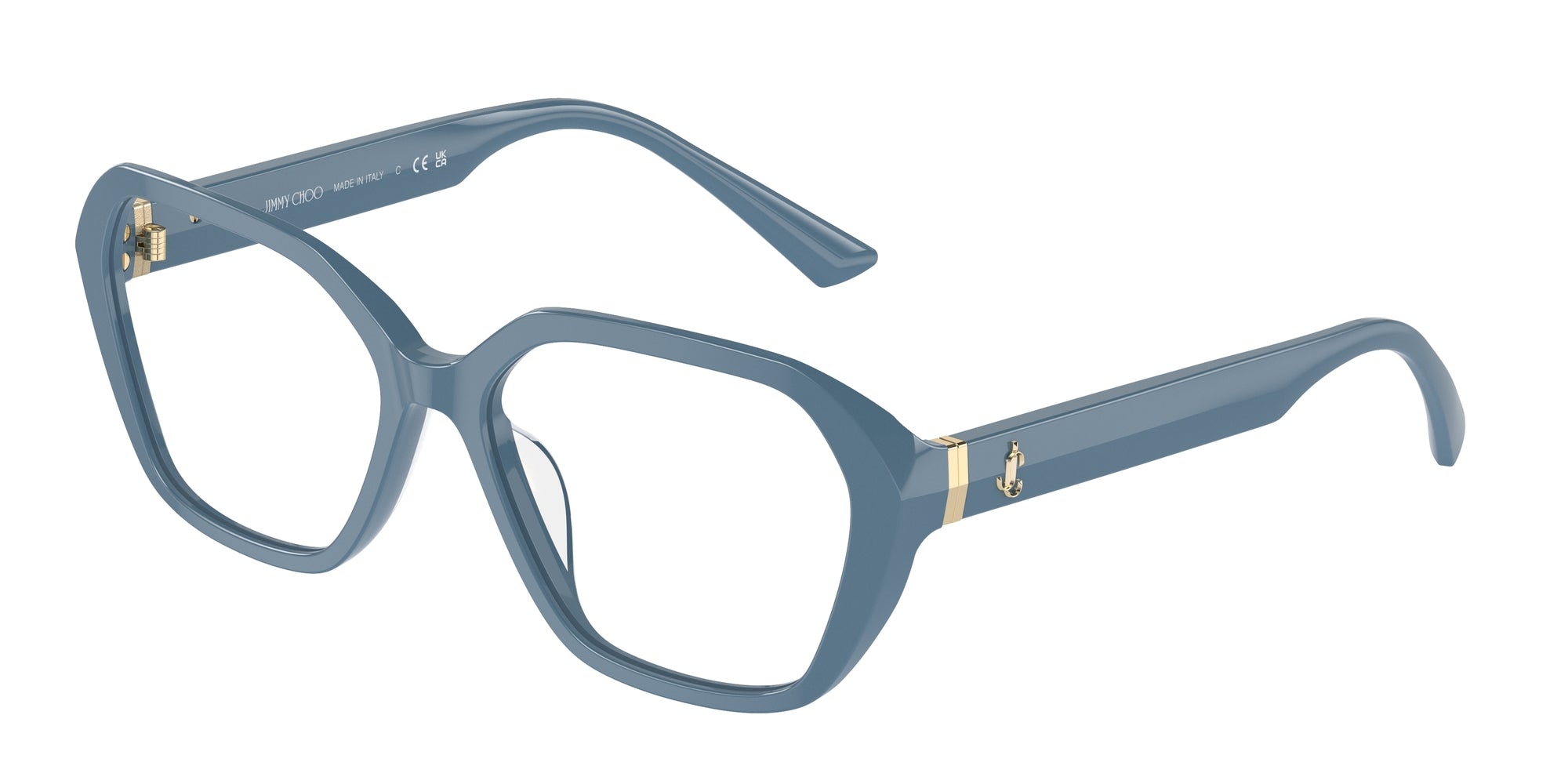 Jimmy Choo Donna Jc3013U 5020 Montature Da Vista Acetato Blu  Farfalla