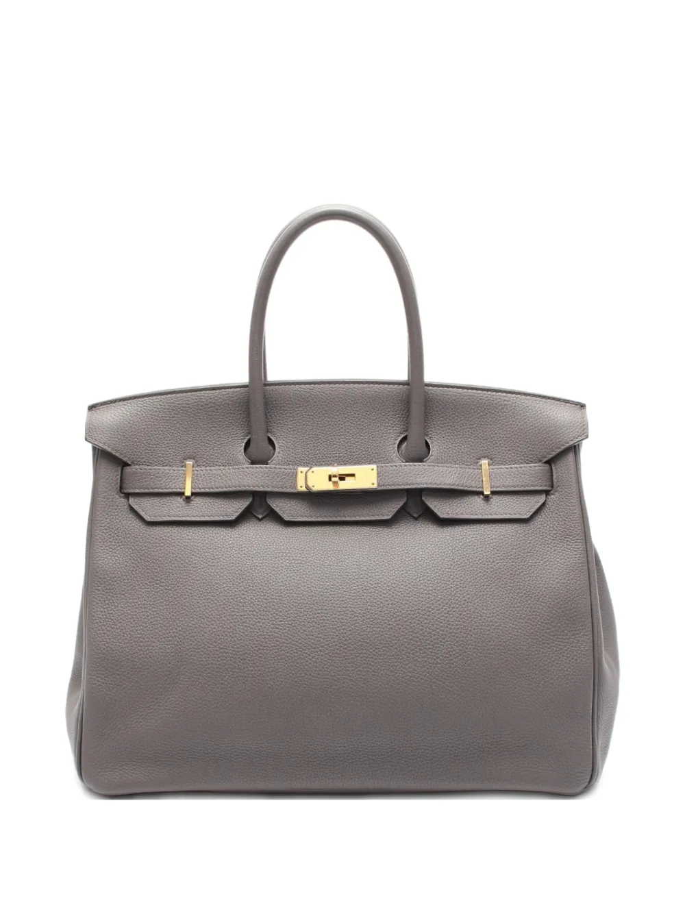 Hermès Pre-Owned 2017 Birkin 35 tote bag - Grigio