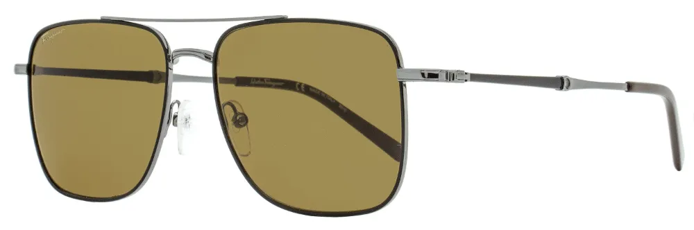 Ferragamo 266 pilot-frame sunglasses - Grigio