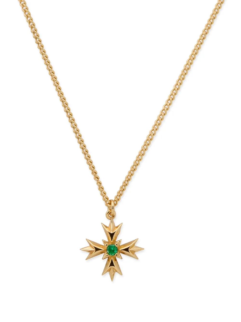 Emanuele Bicocchi Crest Crystal necklace - Oro