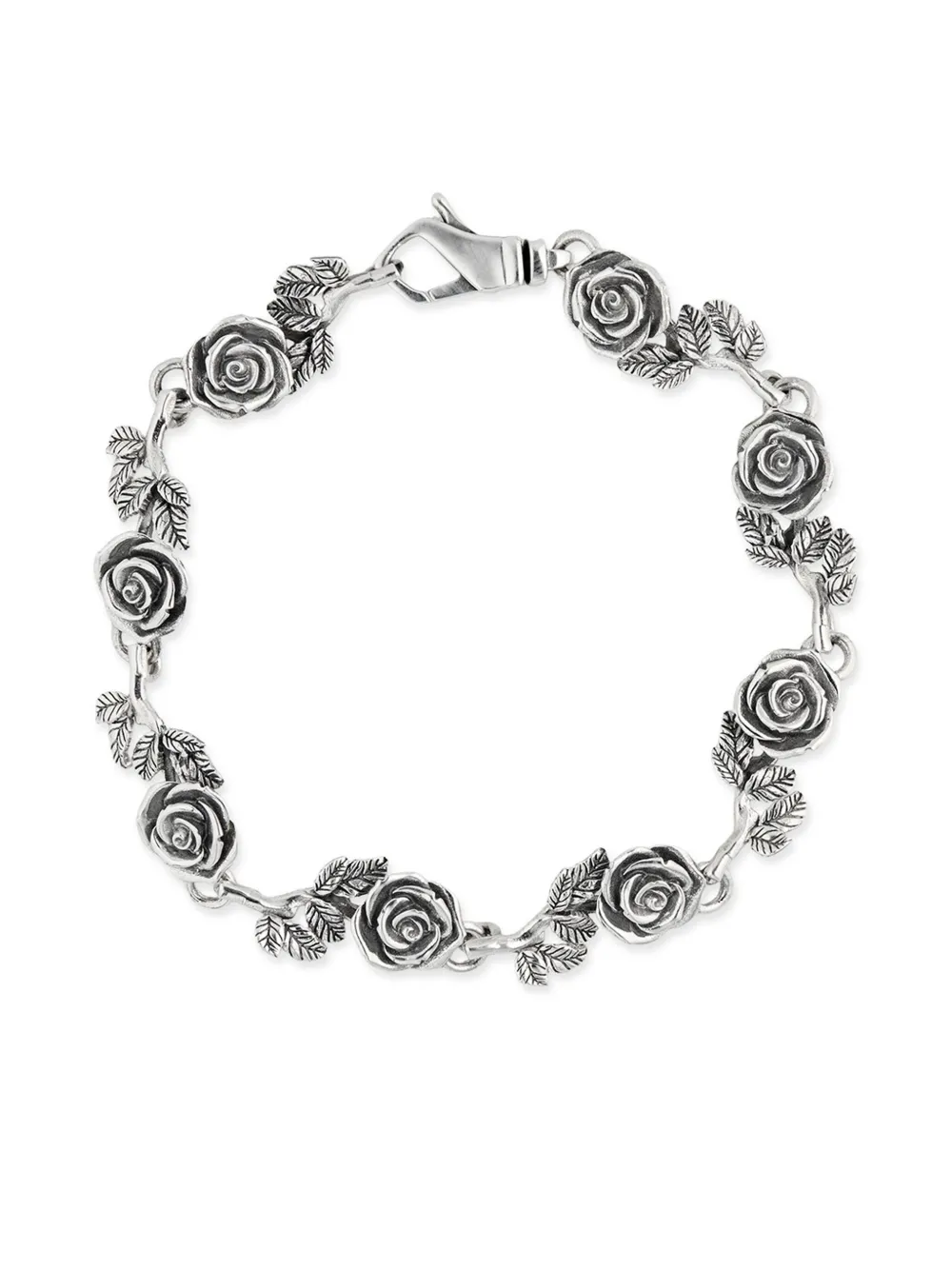 Emanuele Bicocchi multi-roses bracelet - Argento