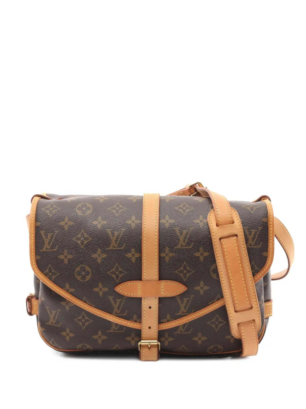 Louis Vuitton Pre-Owned 2008 Saumur 30 shoulder bag - Marrone