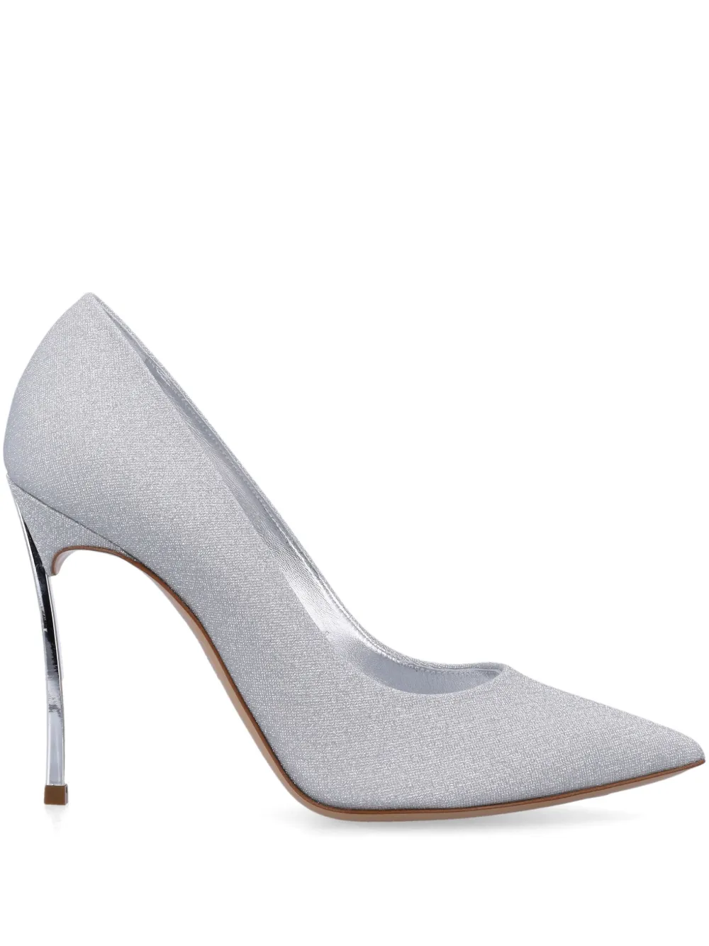 Casadei 120mm Blade pumps - Argento