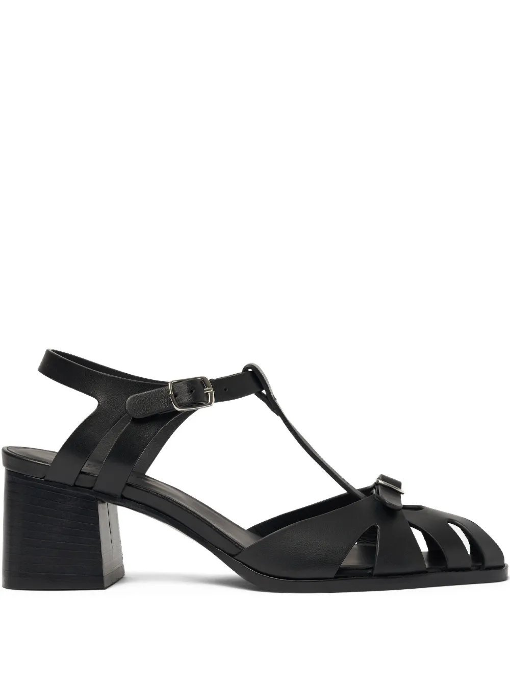 Scarosso 55mm Giulia block-heel strappy sandals - Nero