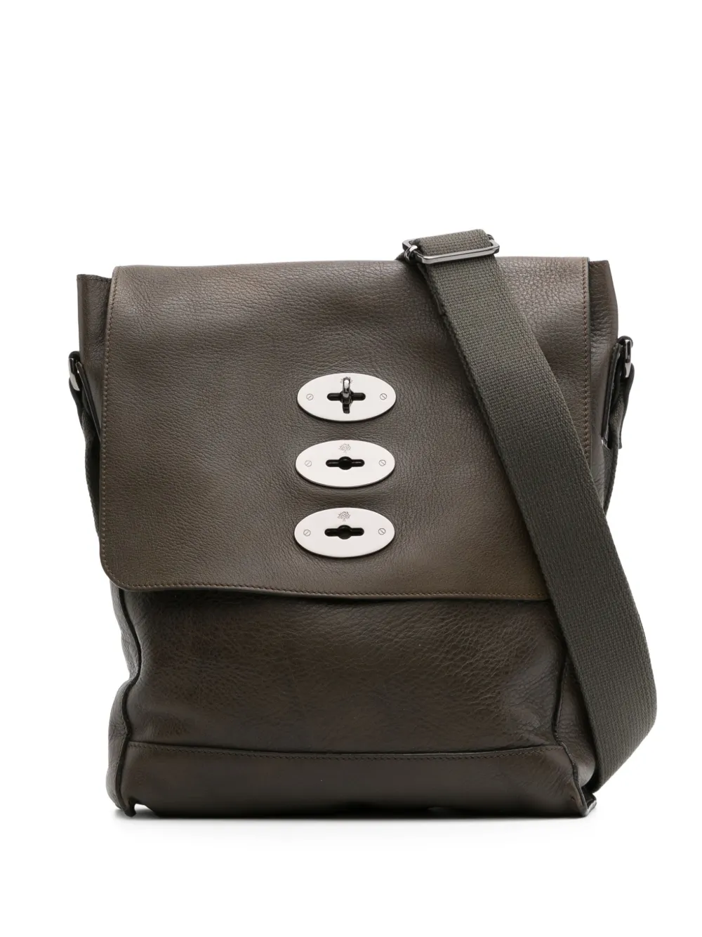 Mulberry Borsa messenger in pelle - Marrone