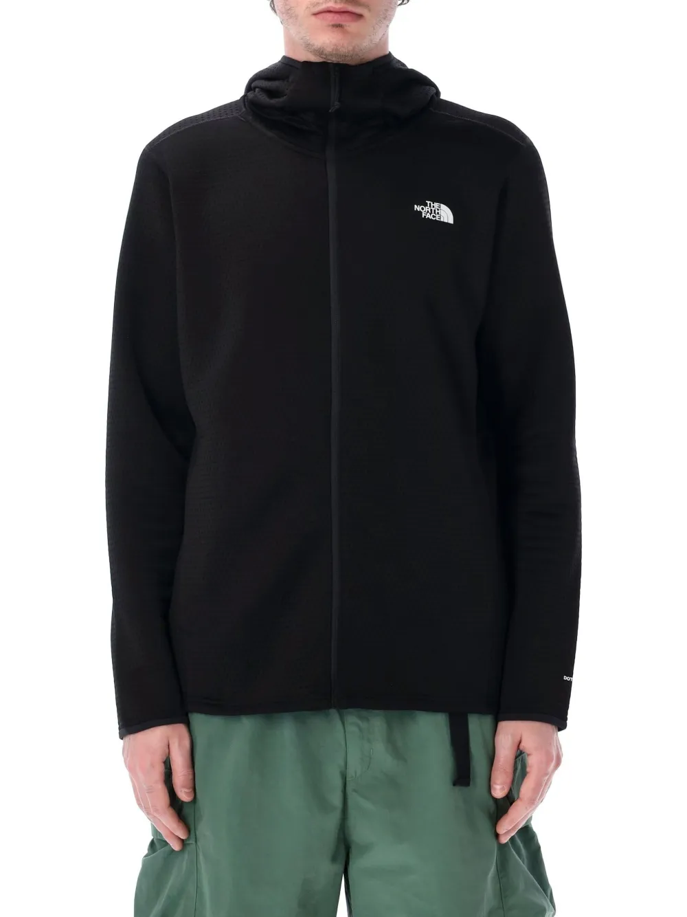 The North Face knitted hooded jacket - Nero