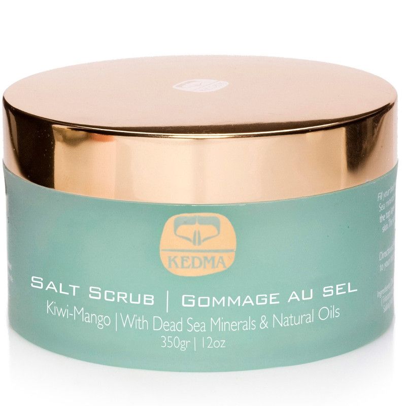 Kedma - Peeling Kiwi e Mango con Sale del Mar Morto 350 g