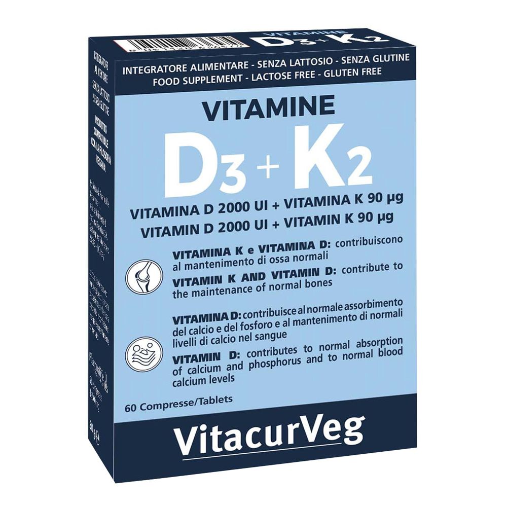 Vitamine D3+K2 Compresse 30 g